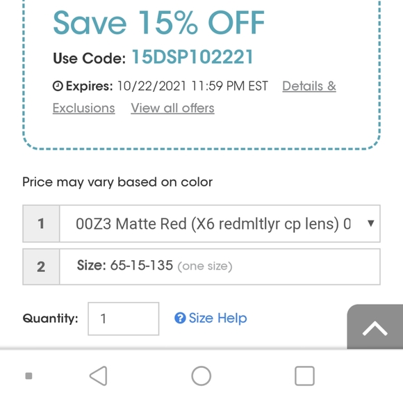 Smith optics tempo max matte rise oz3/x6 sunglasses - Picture 5 of 8